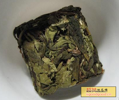 水仙茶饼特产照片