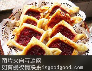 玫瑰酥饼特产照片