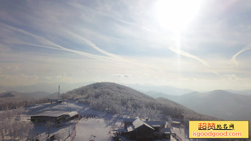 松花湖滑雪场景点照片