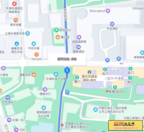 圆明园路景点照片