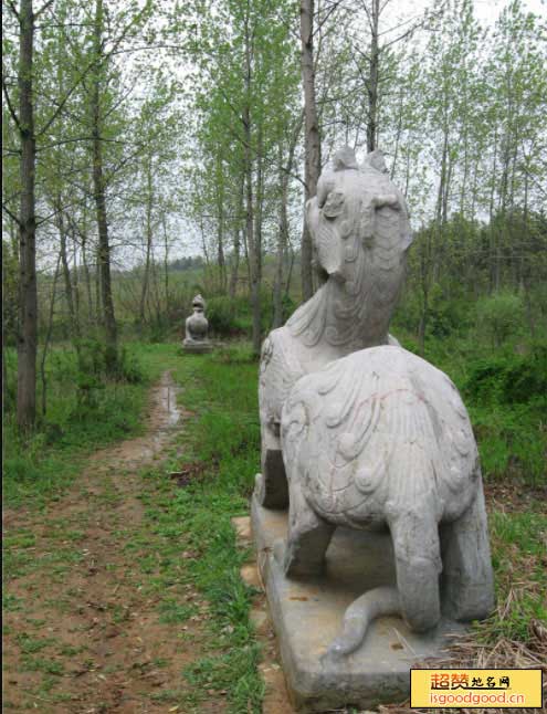 齐景帝萧道生修安陵石刻景点照片