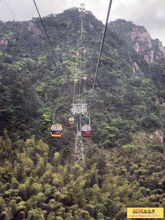 天台索道景点照片