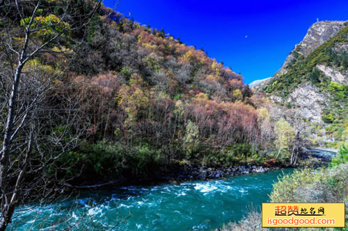 梭磨河峡谷景点照片