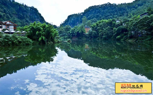 清音平湖景点照片