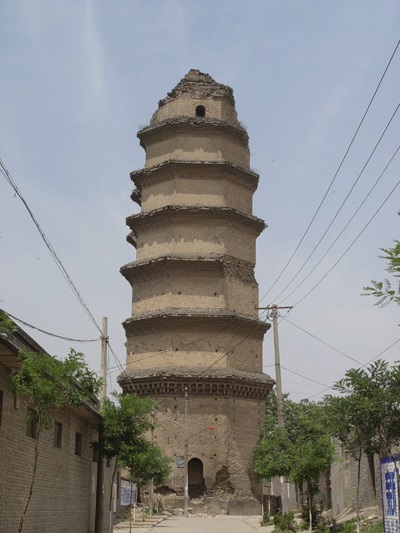 感应寺砖塔景点照片