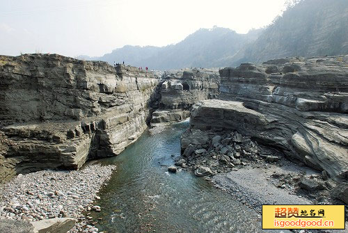 大安溪峡谷景点照片