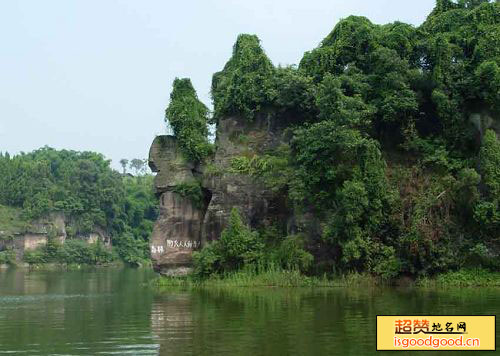 白鹤湖景点照片