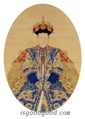 顺治孝惠章皇后博尔济吉特氏人物照片