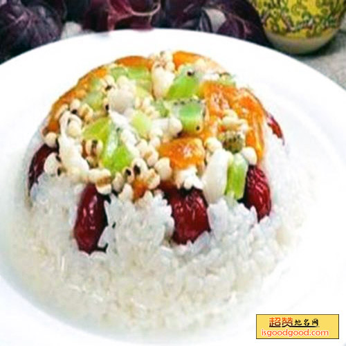 散烩八宝饭特产照片