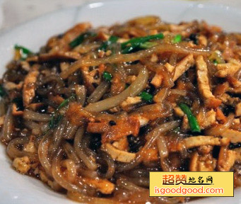 粉条豆腐丝特产照片