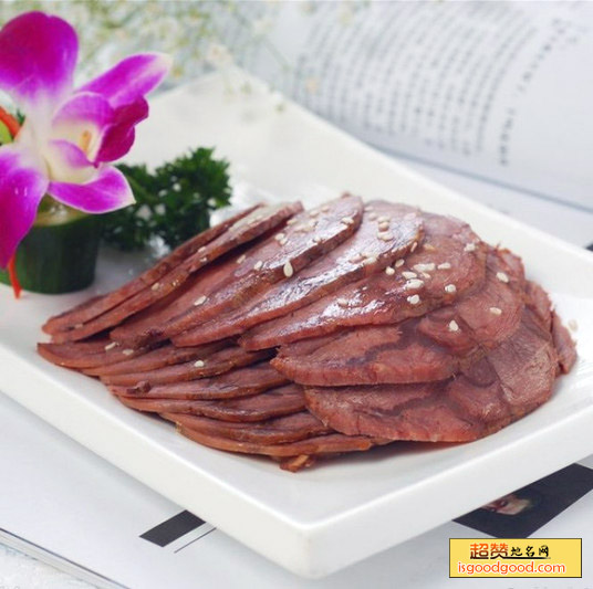 五香酱牛肉特产照片