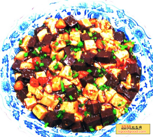 红白豆腐特产照片