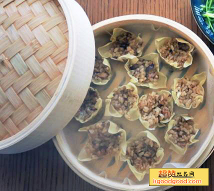 香菇烧麦特产照片