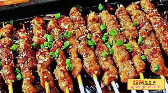 串烤肉特产照片