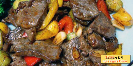 甘草霜烧牛肉特产照片