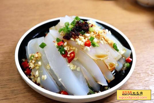 豌豆凉粉特产照片