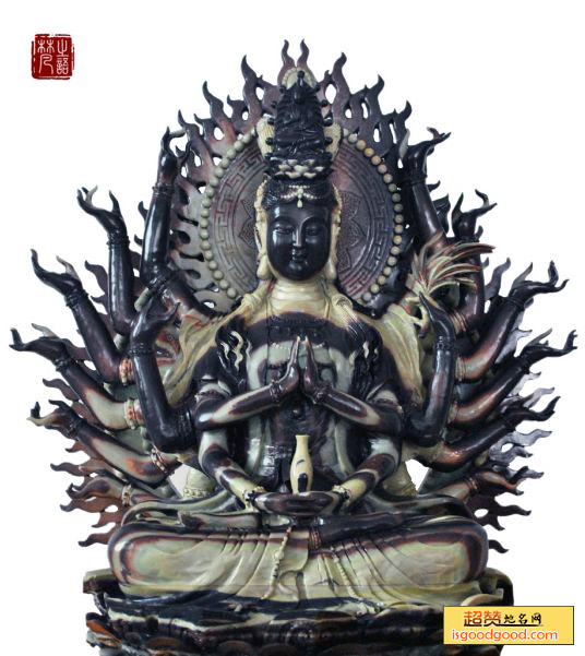 紫袍玉带石特产照片