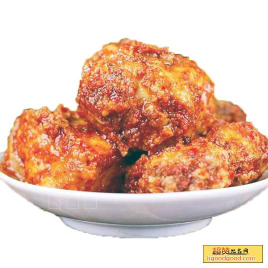 白菜红豆腐乳特产照片