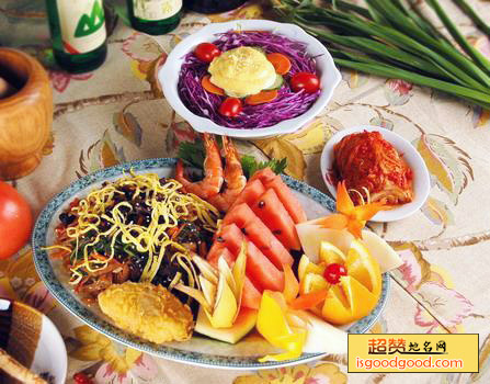五花饭特产照片