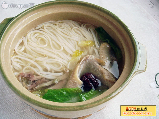 鸡汤面特产照片