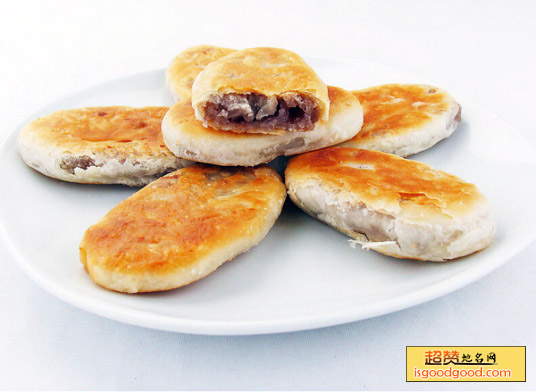 水饺豆沙馅饼特产照片