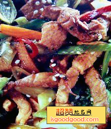 豉椒肉丝特产照片