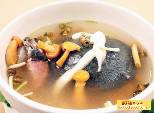 大蒜炖甲鱼特产照片
