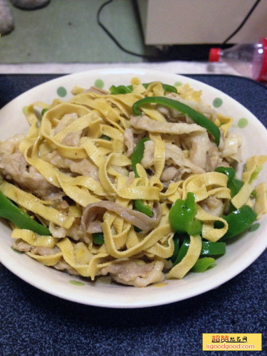 高集豆腐皮特产照片