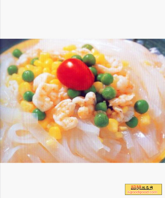 三色映凉粉特产照片