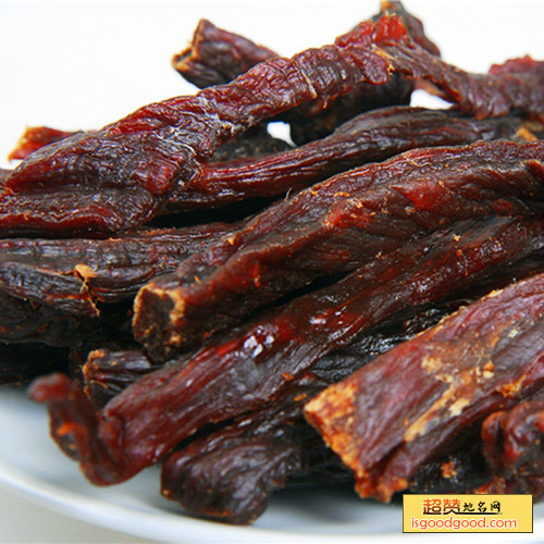 内蒙古牛肉干特产照片