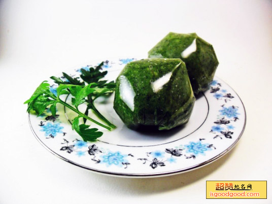 艾草糍粑特产照片
