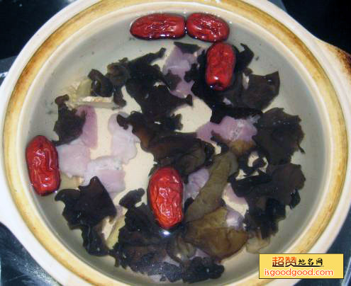 木耳田七红枣汤特产照片
