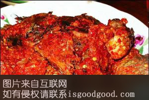 腌制香酸鱼特产照片