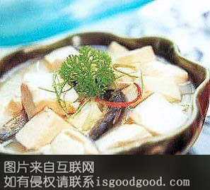泥鳅拱豆腐特产照片