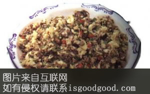 黄鳝炒蛋特产照片