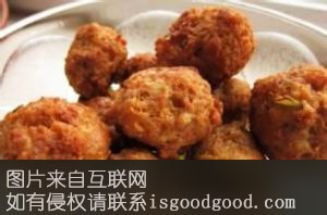 古河狮子头特产照片