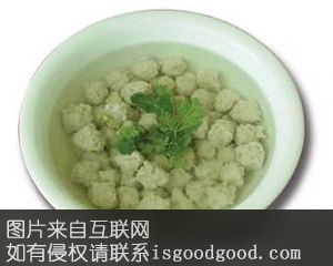 鲜鱼丸子特产照片