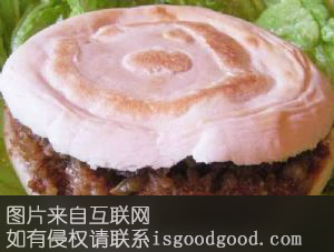 白吉饼与肉夹馍特产照片