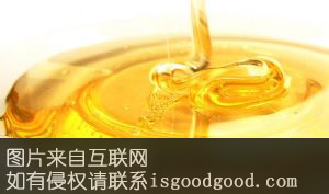 荞粑粑蘸蜂蜜特产照片