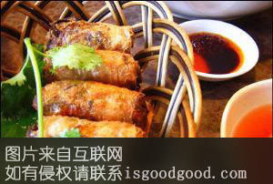 巧家春卷特产照片