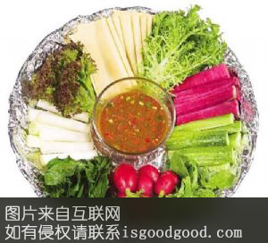 丹霞野菜荤素筵特产照片