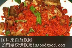 椒包糯米酸辣子特产照片