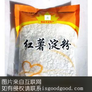 红薯粉面粉芡淀粉特产照片