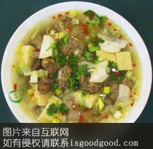羊汤丸子特产照片
