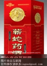 蕲蛇药酒特产照片