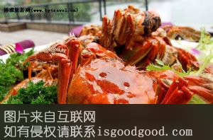 赛城湖大闸蟹特产照片