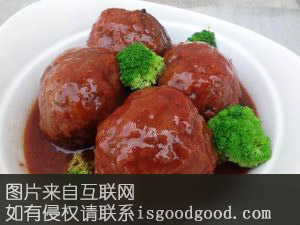 宜丰狮子头特产照片