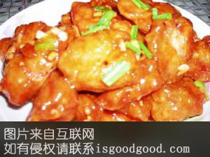 友好锅包肉特产照片