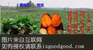 将军石地瓜特产照片