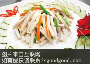 三丝炒鱼面特产照片